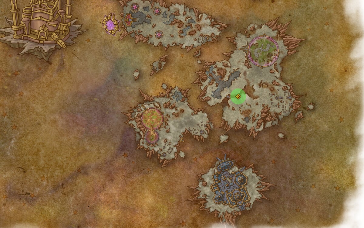rashaals vase location map