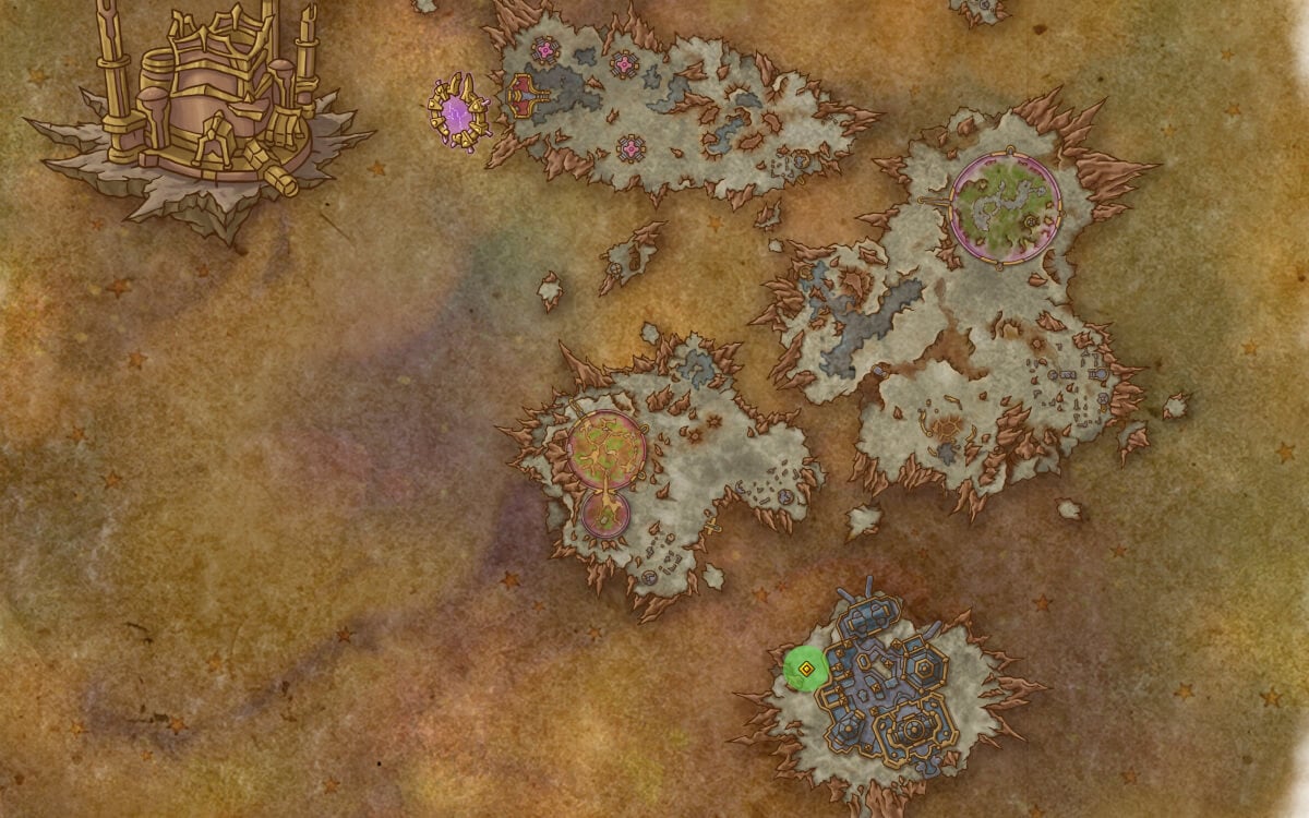 spear of fallen memories location map
