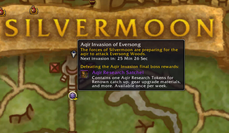 silvermoon aqir invasion