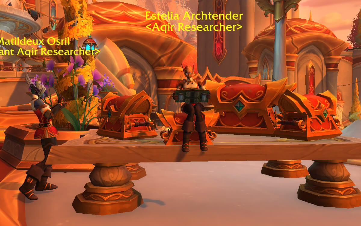 estalia archtender in game location