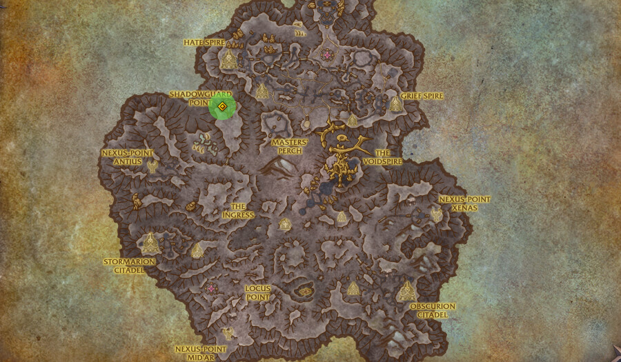 voidstorm glyphs shadowguard point