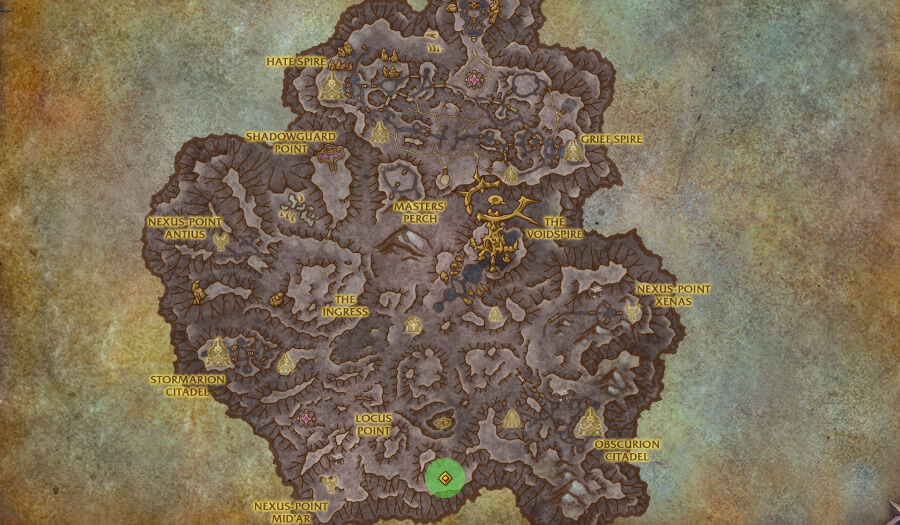 voidstorm glyphs the gorging put