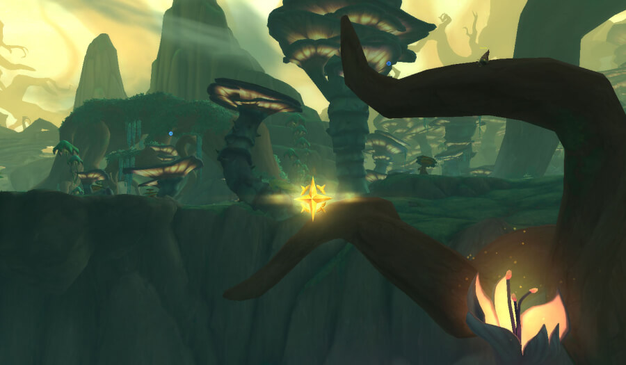 harandar glyph locations blossoming terrace in game