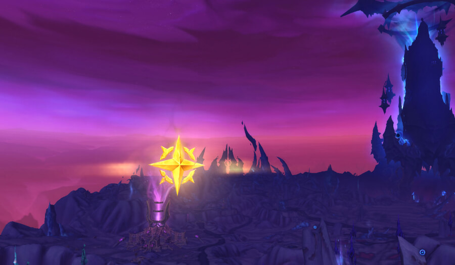 voidstorm glyphs hanaar outpost in game