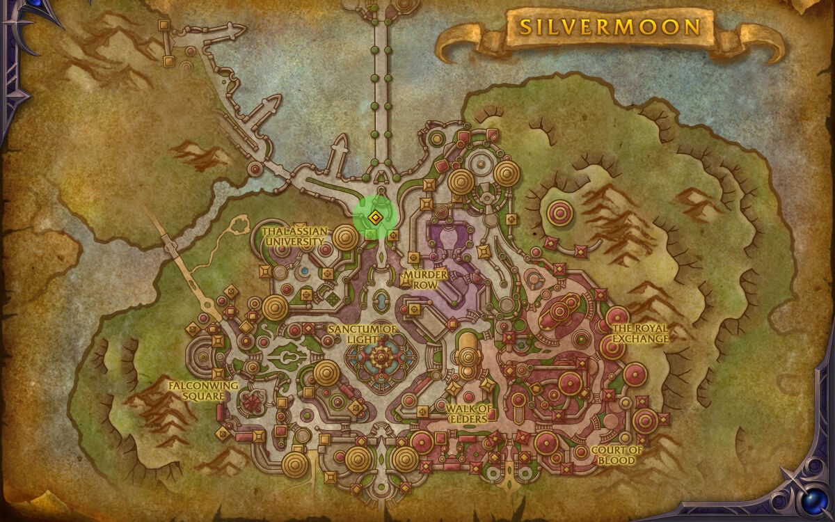 vial of eversong oddities map