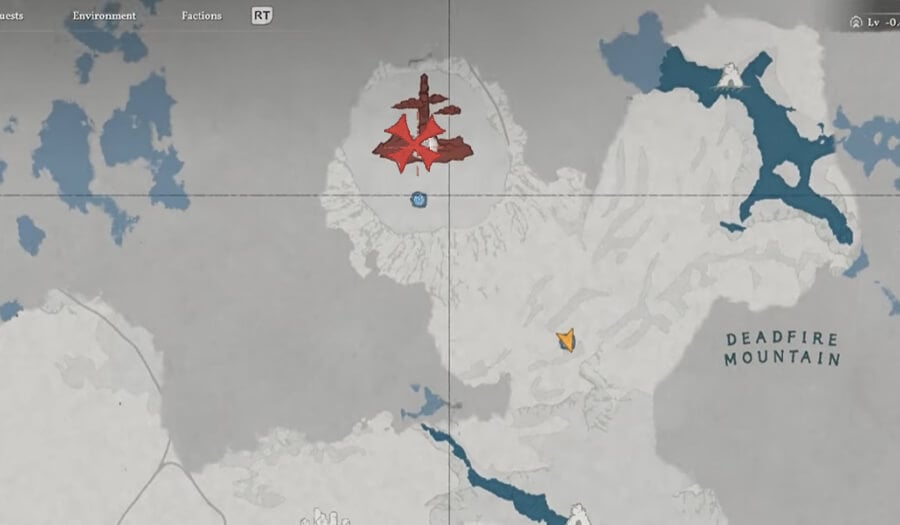 frozen anguish location