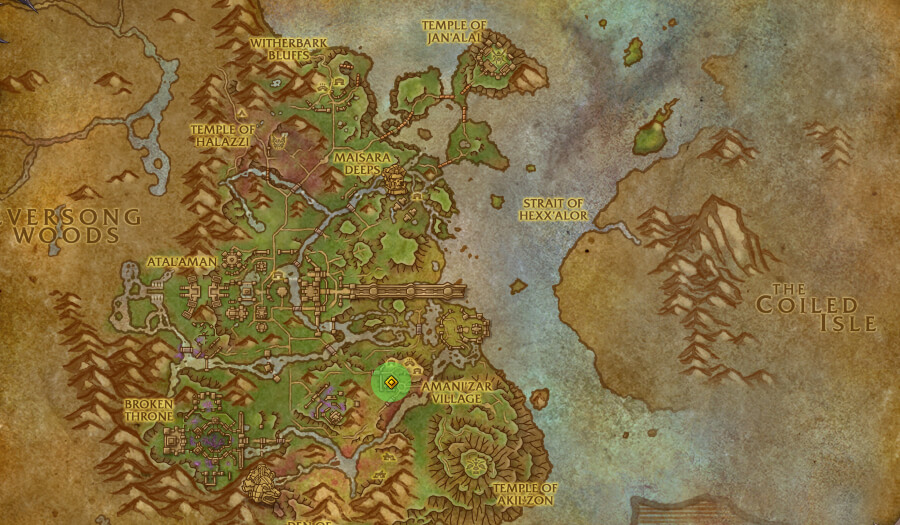 lady liadrin zulaman location