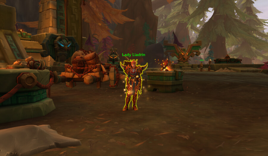 lady liadrin zulaman ingame
