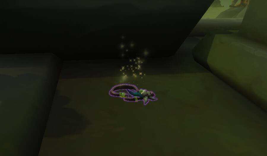 coiled isle treasure venomjade necklace in game