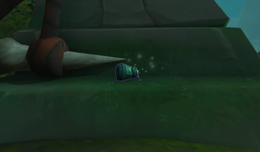 coiled isle treasure forgotten trinket