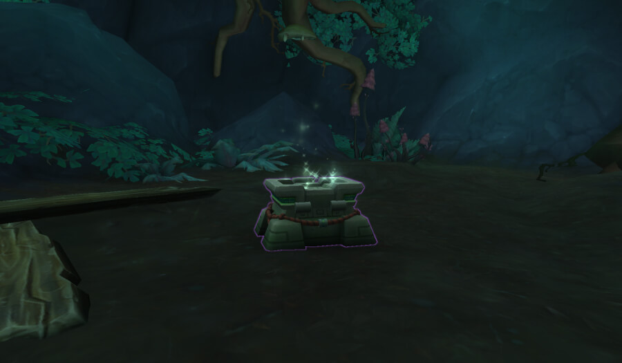 coiled isle treasure brine crusted chest