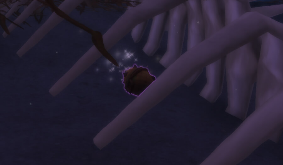 coiled isle treasure waterlogged basket in game