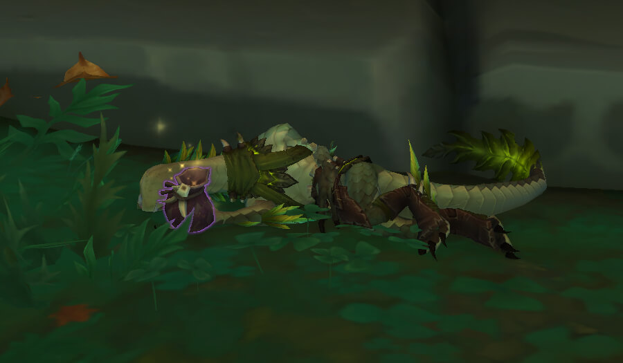 coiled isle treasure fangbound sack in game