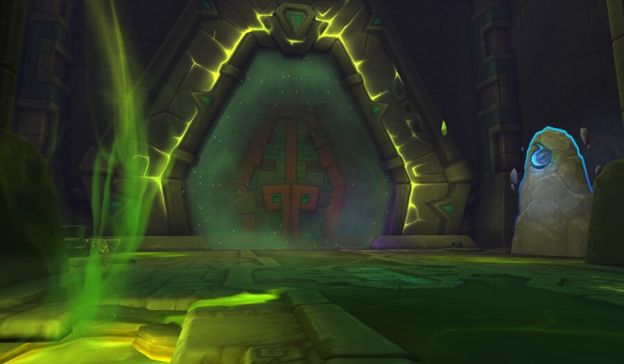 unbinding of kithix raid entrance ingame