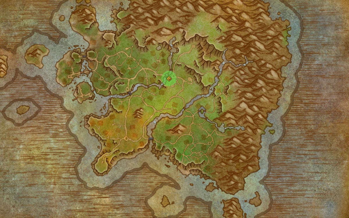 lestria goldenstrike location map