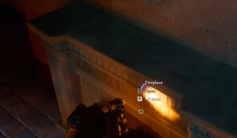 lioncrest manor fireplace