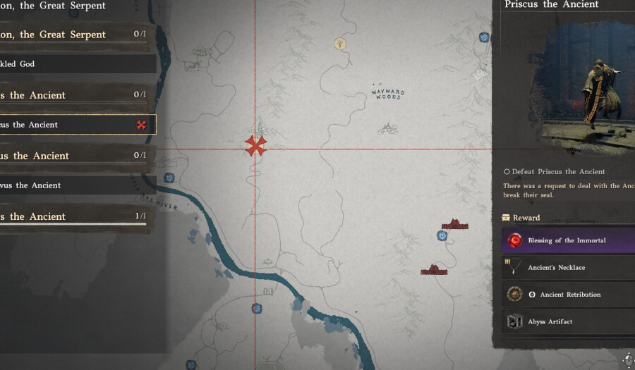 priscus the ancient location