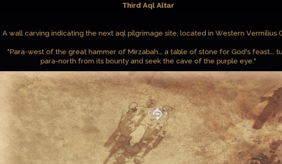 third trial of aql location close in game