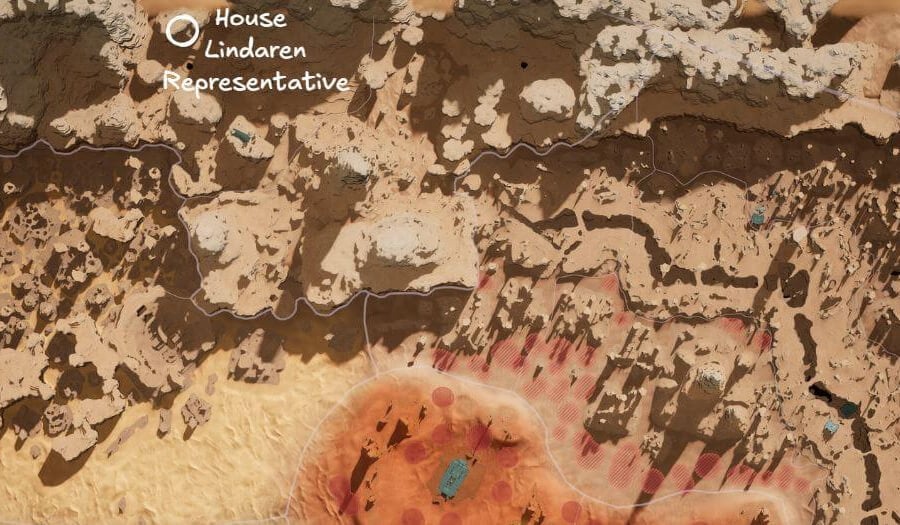 dune awakening landsraad house representative location lindaren