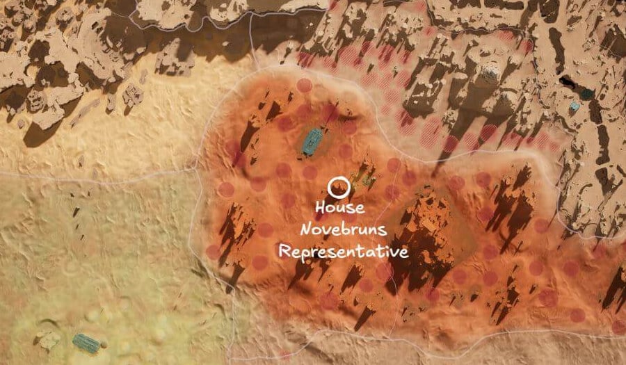 dune awakening landsraad house representative location novebruns