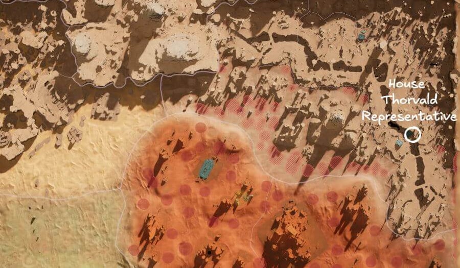 dune awakening landsraad house representative location thorvald