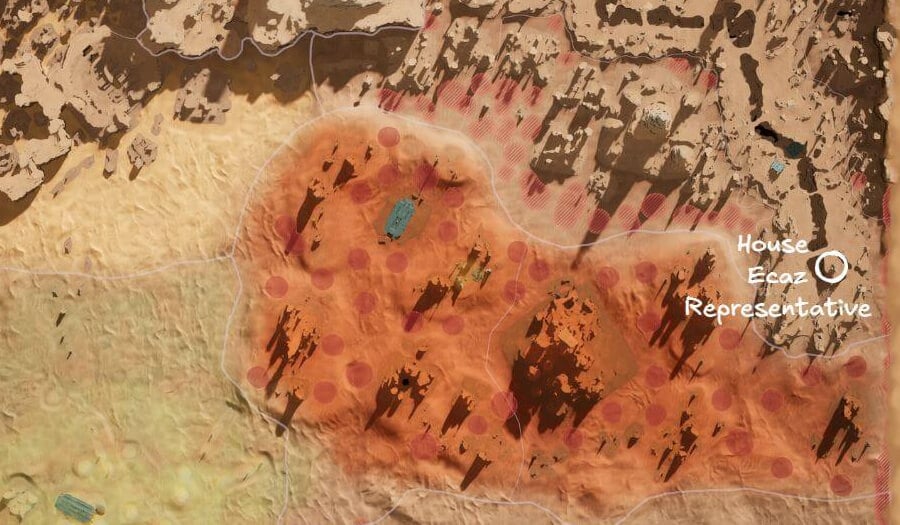 dune awakening landsraad house representative location ecaz 2