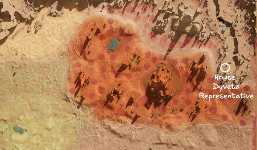 dune awakening landsraad house representative location dyvetz