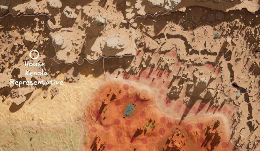dune awakening landsraad house representative location kenola