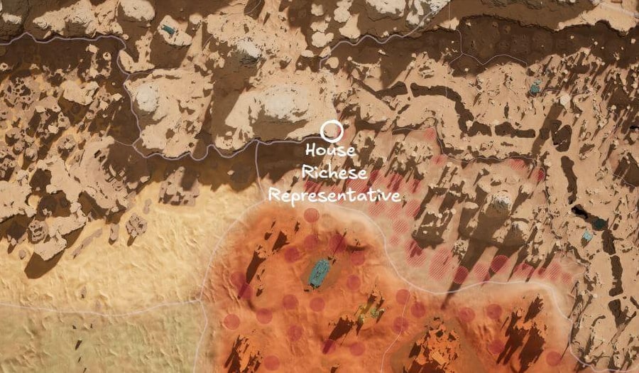 dune awakening landsraad house representative location richese