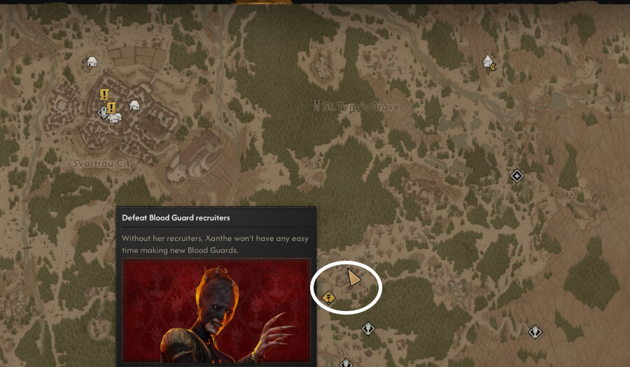 blood of dawnbreaker come home choice location 1