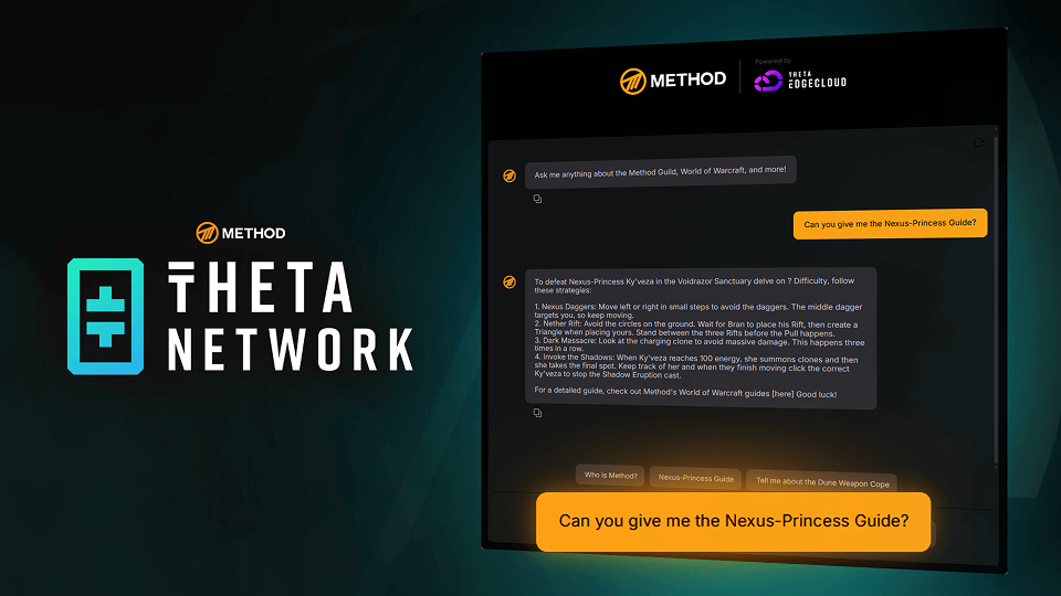 Method Teams up with Theta to create Chatbot