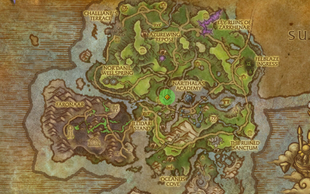 a favor for mr shackle questline location map