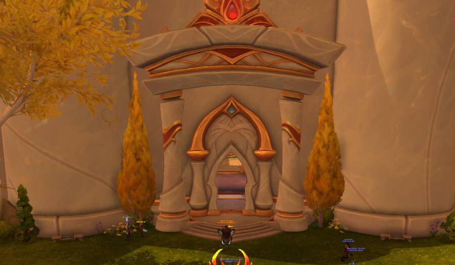 south antechamber entrance in game
