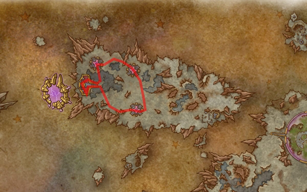 Phase lost slateback farming route