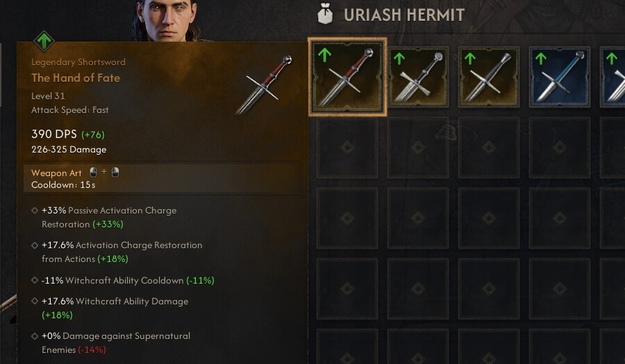 blood of dawnbreaker the hand of fate sword stats