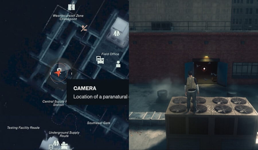 control resonant central camera