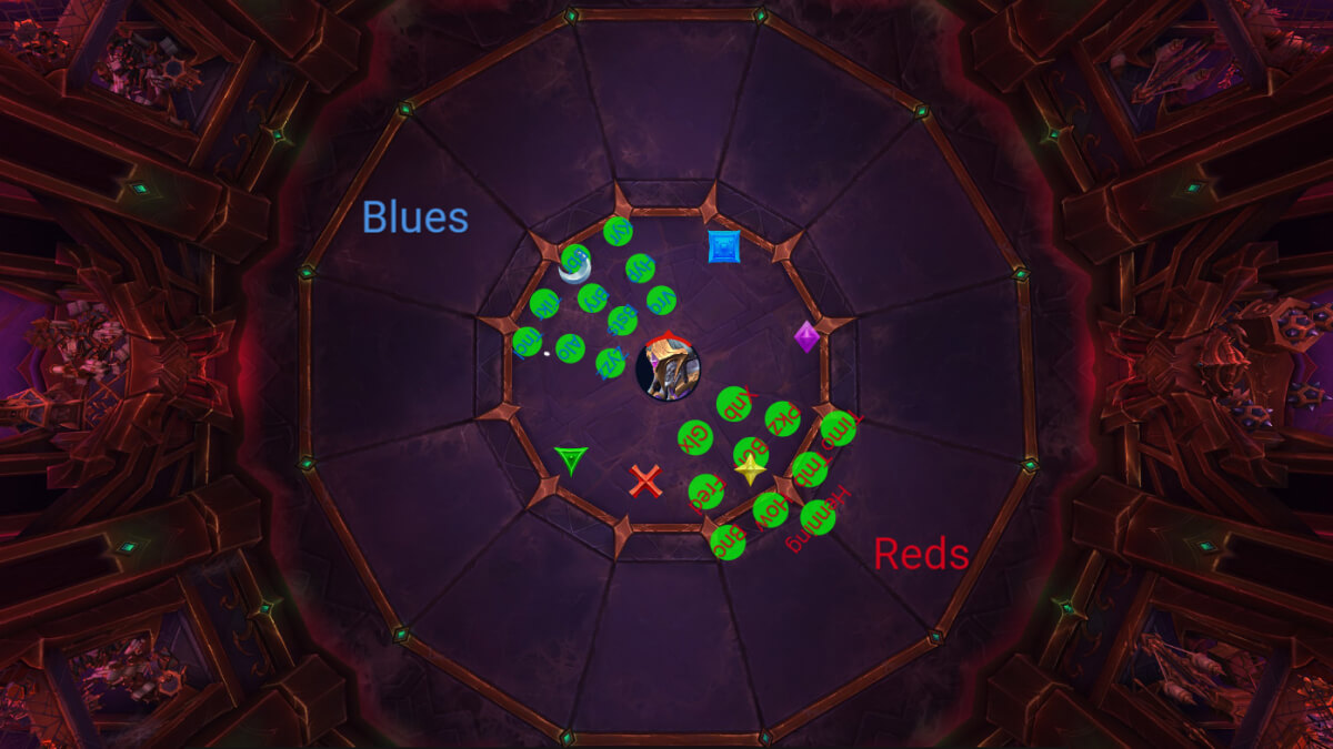 Mythic Silken Court Intermission 2 Drop Formation