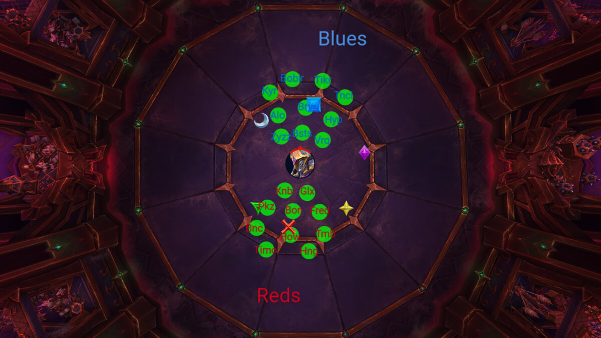 Mythic Silken Court Phase 2 Formation