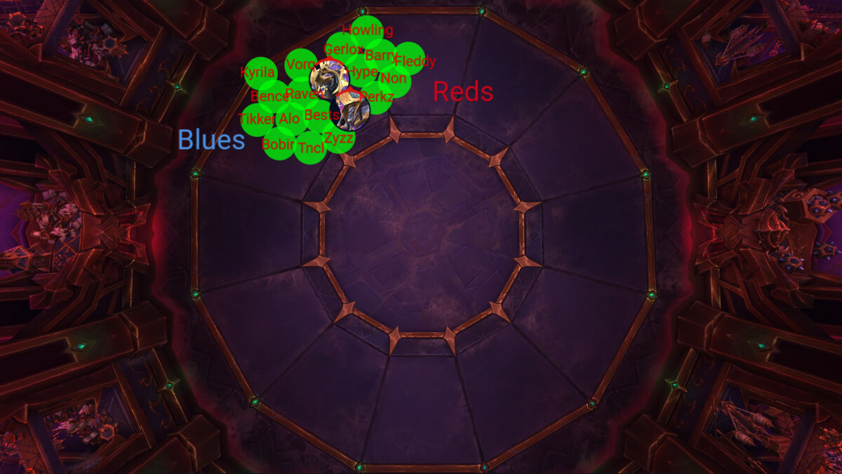 mythic silken court phase 1 venomous rain formation