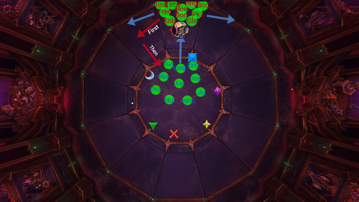 Mythic Silken Court Phase 3 Red Web Vortex