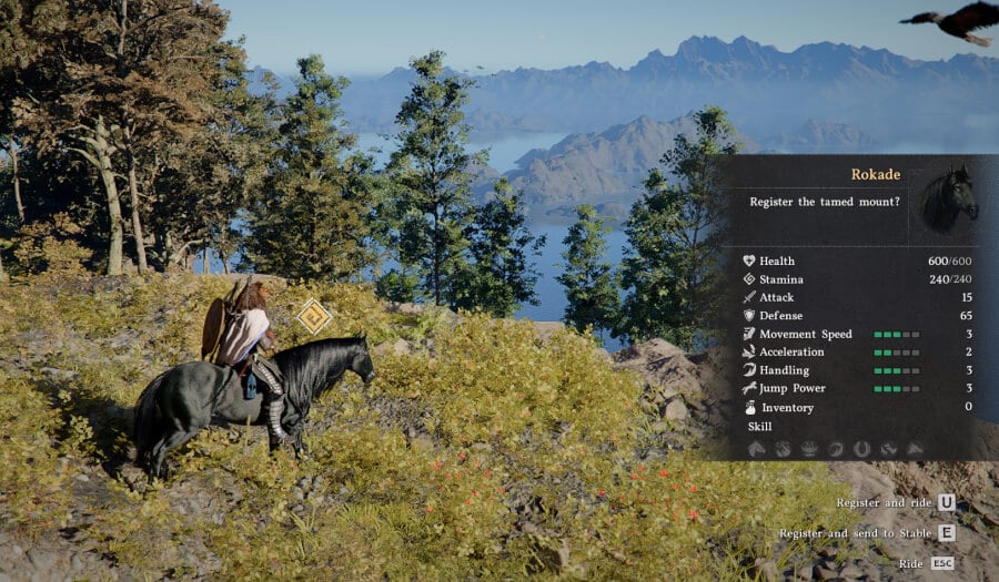 legendary horses rokade stats