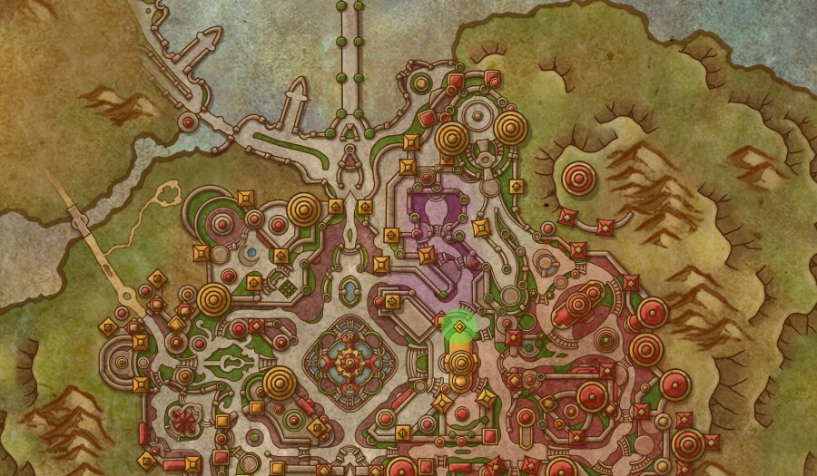 astalor bloodsworn location map