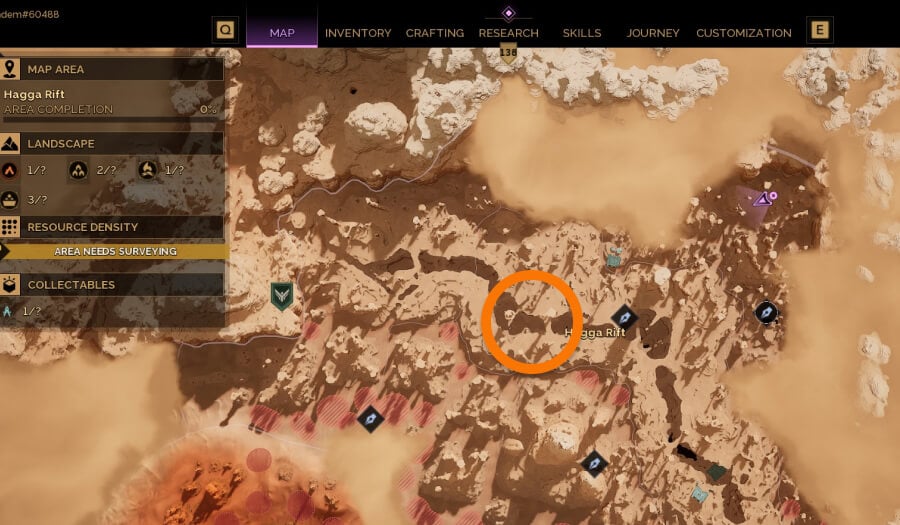 seventh trial of aql location close in game in game spice location