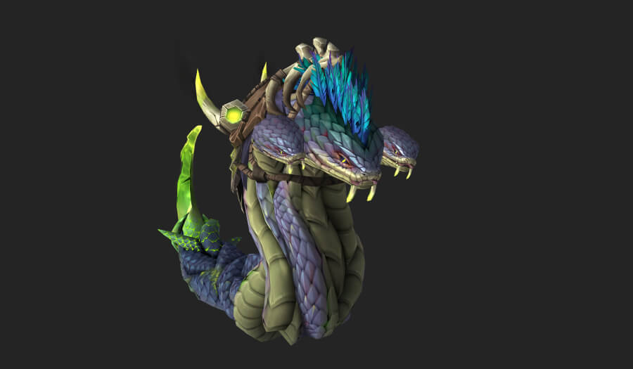 121 mount indigo coiled horror