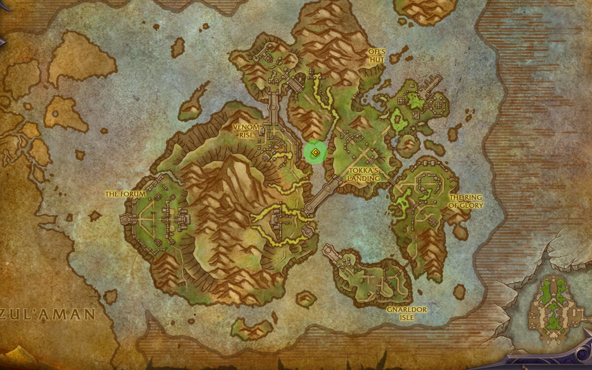 second mate sluggs location map