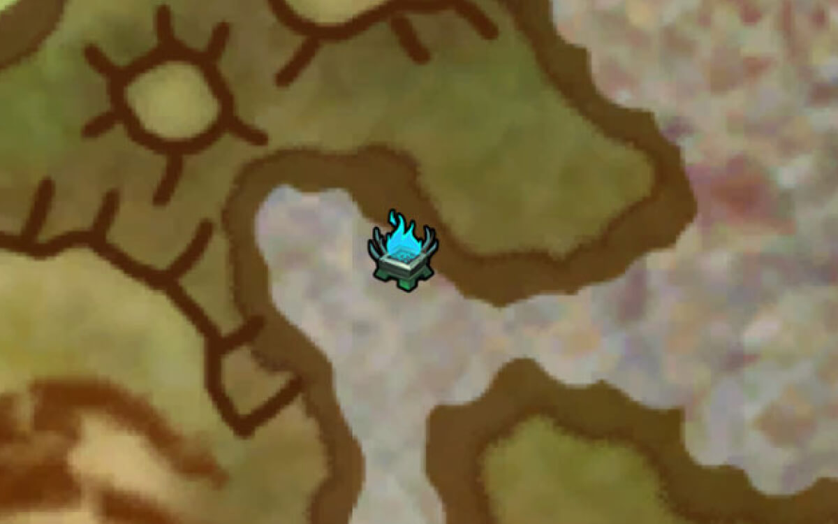 haunted brazier map image