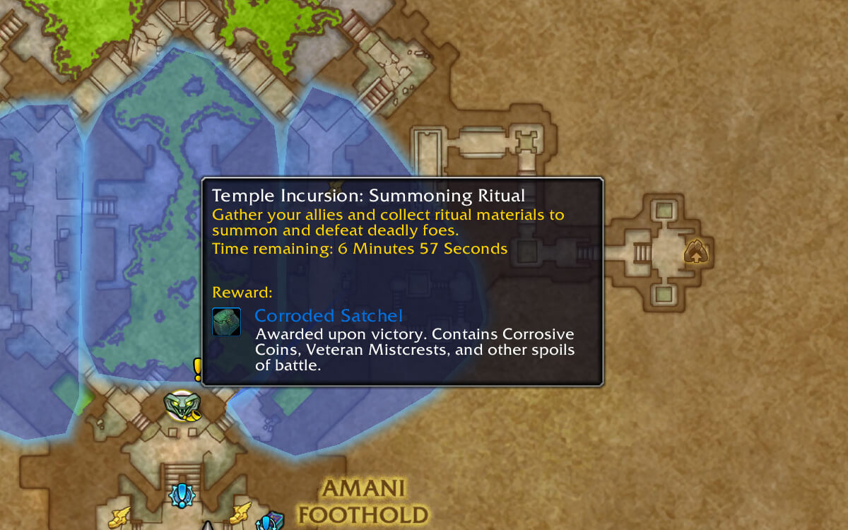 temple incursion example