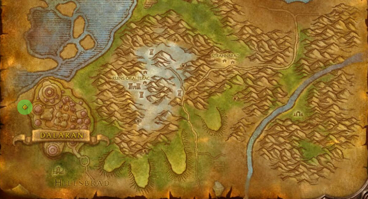 city of dalaran dungeon entrance