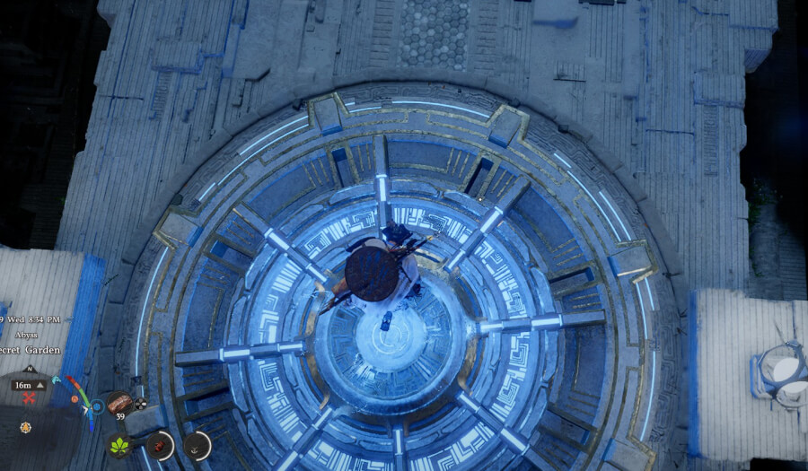 secret garden force jump