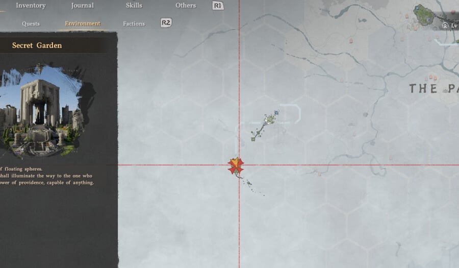 secret garden puzzle location